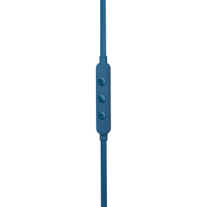 JBL Tune 305C USB - Blue - Wired Hi-Res Earbud Headphones - Detailshot 2